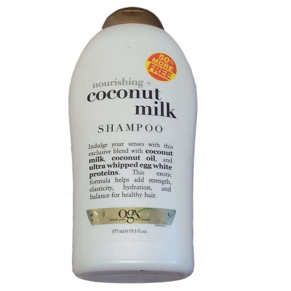 Nourishing Coconut milk shampoo